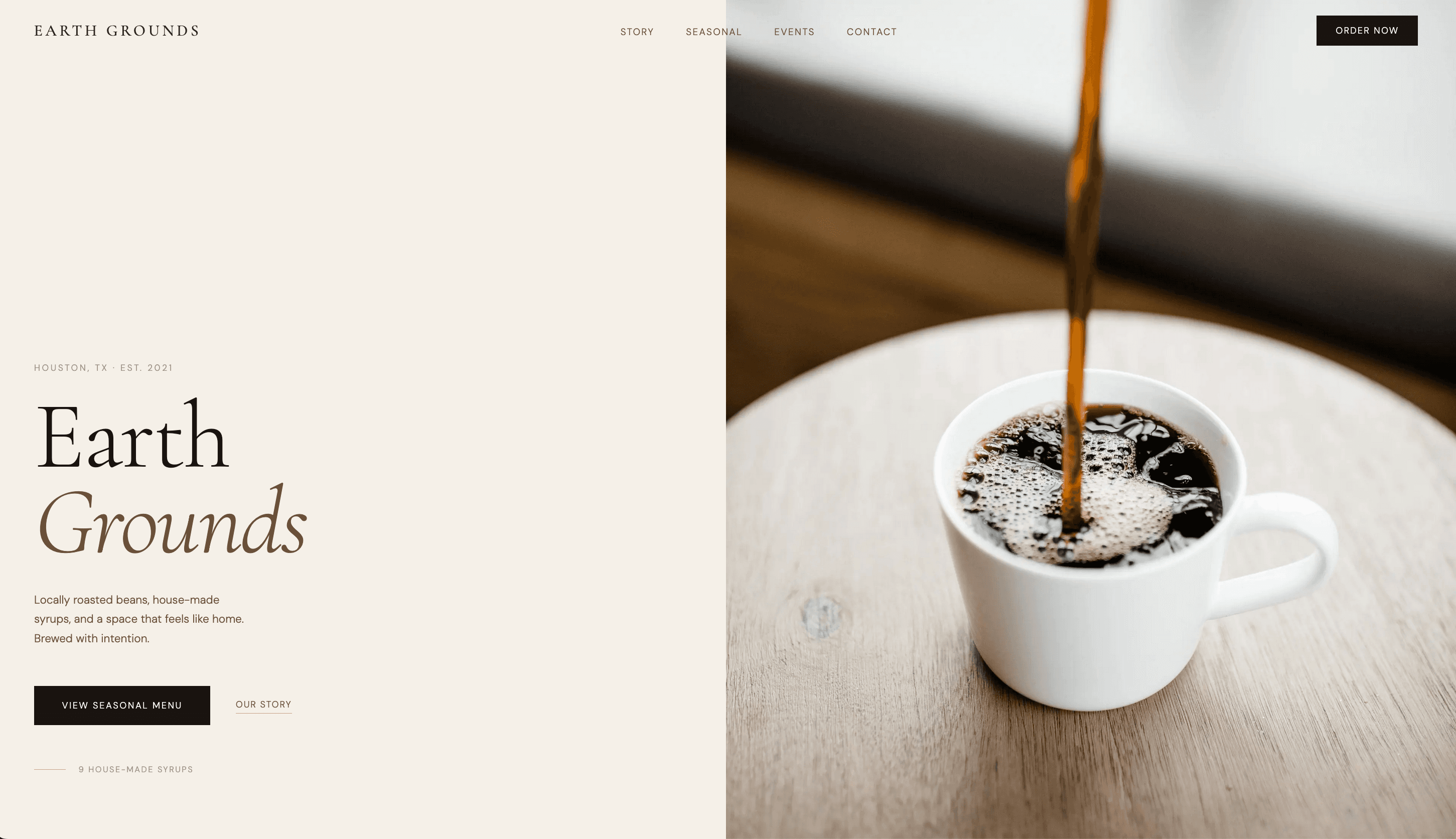 EARTH GROUNDS COFFEE SHOP